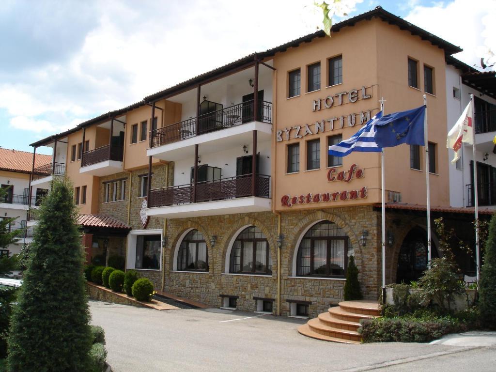 Byzantium Hotel Kastoria Bagian luar foto