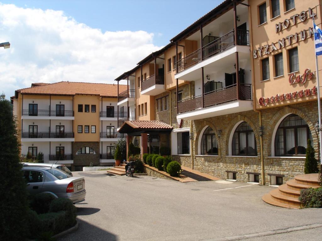Byzantium Hotel Kastoria Bagian luar foto